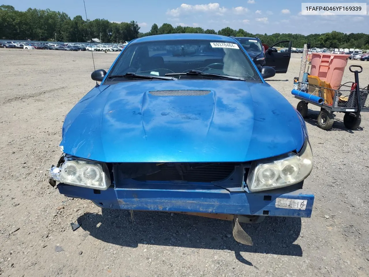 2000 Ford Mustang VIN: 1FAFP4046YF169339 Lot: 69378484