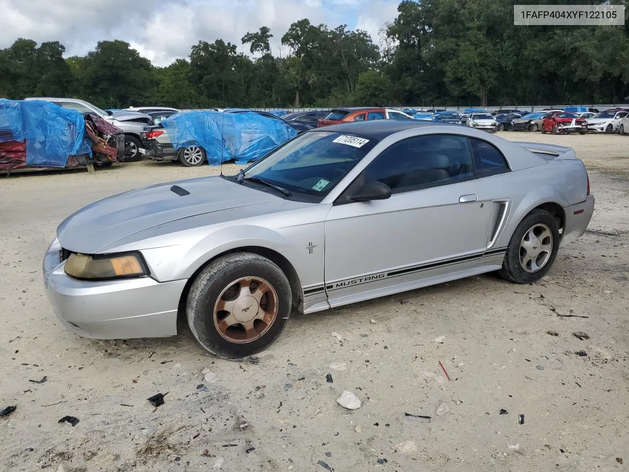 2000 Ford Mustang VIN: 1FAFP404XYF122105 Lot: 71205114