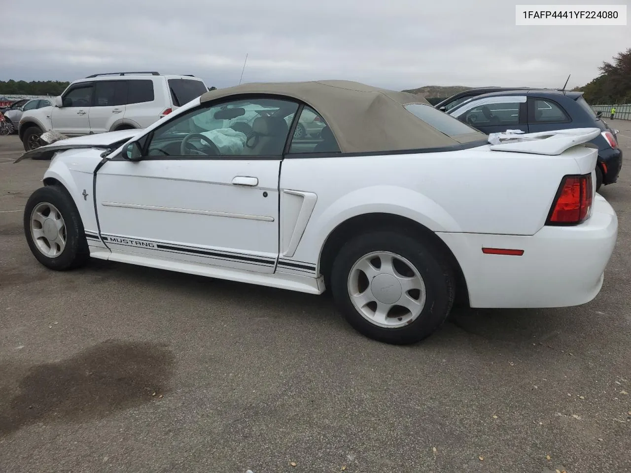 2000 Ford Mustang VIN: 1FAFP4441YF224080 Lot: 71417184