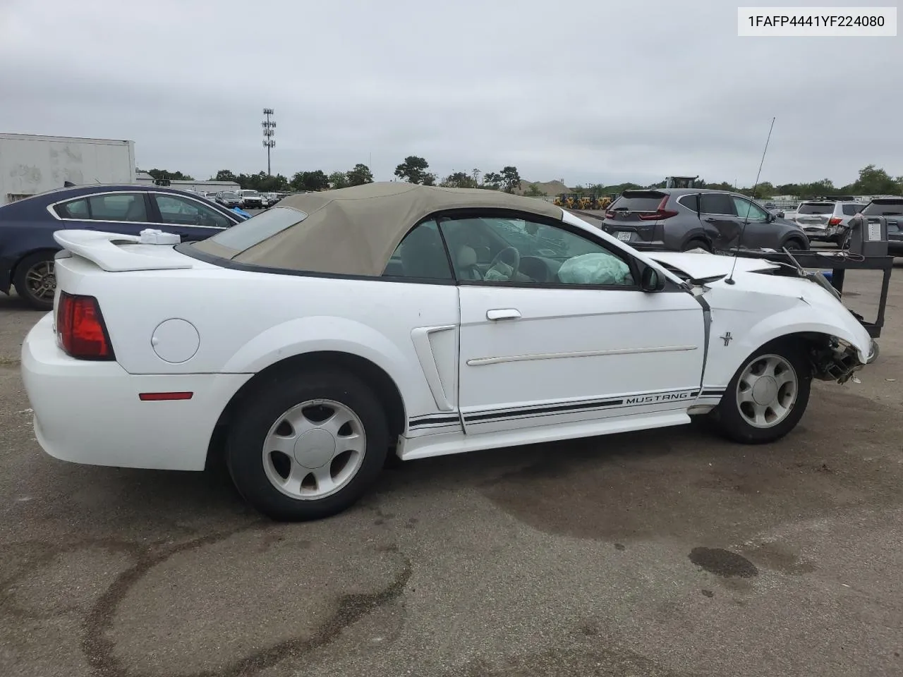 2000 Ford Mustang VIN: 1FAFP4441YF224080 Lot: 71417184