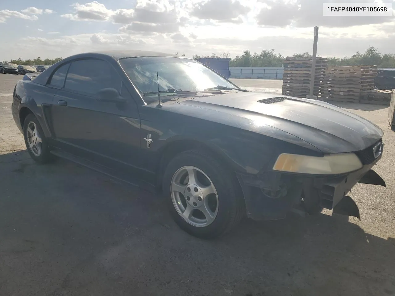 2000 Ford Mustang VIN: 1FAFP4040YF105698 Lot: 71847554