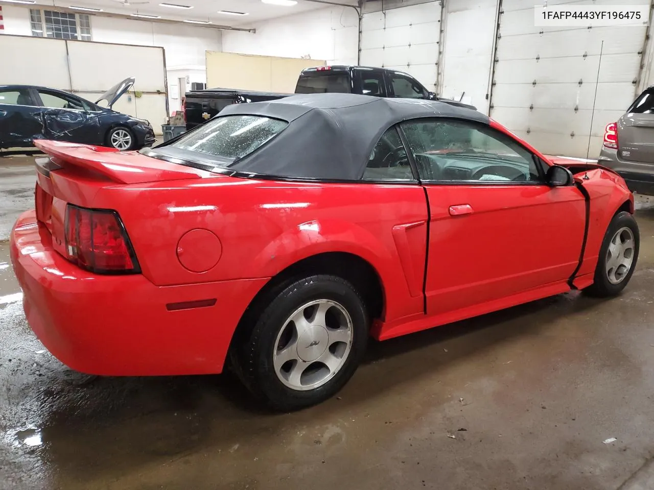 2000 Ford Mustang VIN: 1FAFP4443YF196475 Lot: 72345414