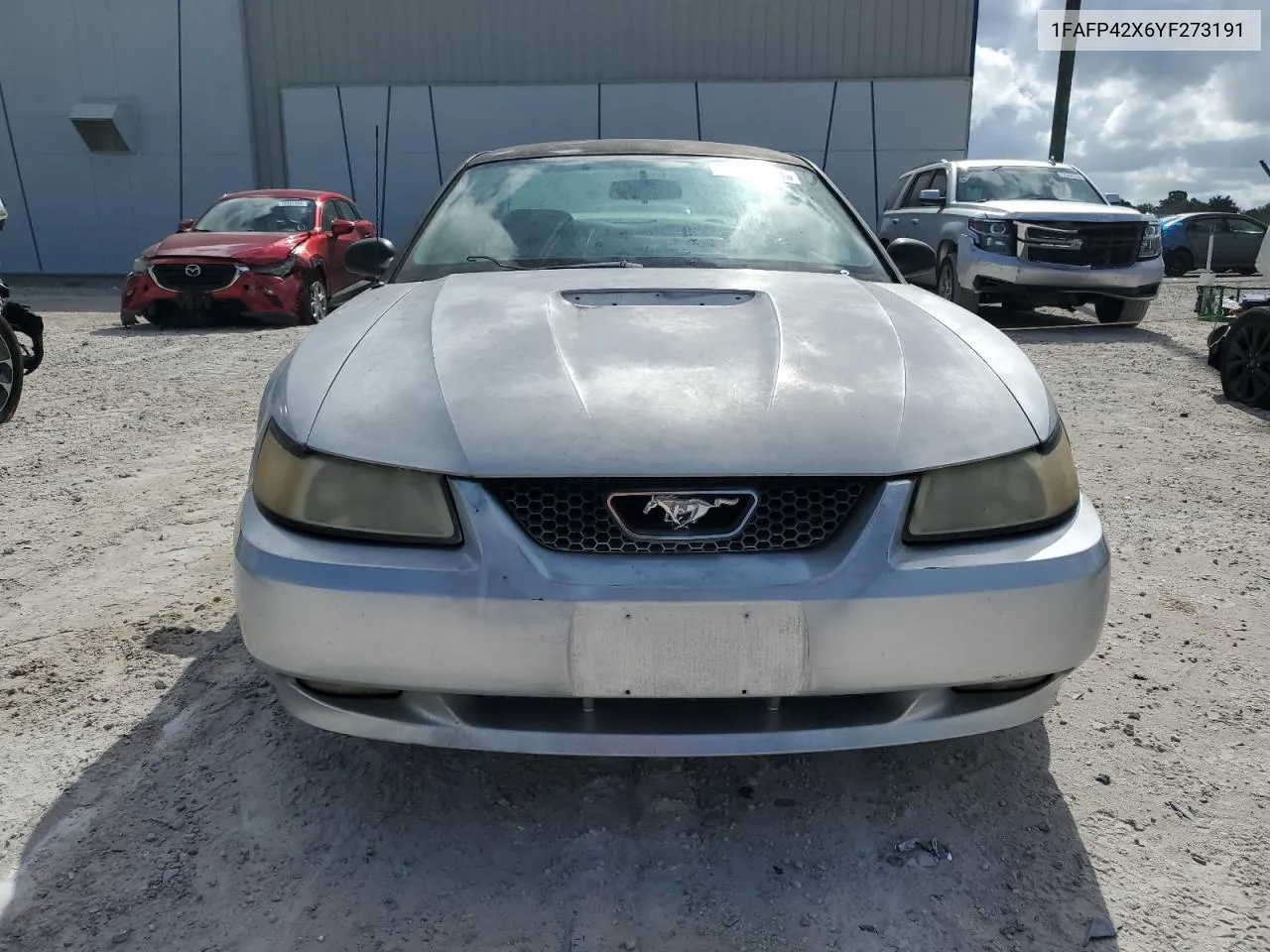 2000 Ford Mustang Gt VIN: 1FAFP42X6YF273191 Lot: 72798154