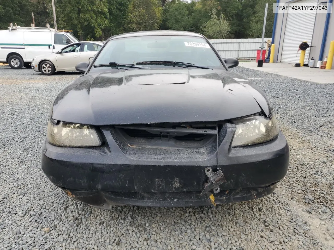 2000 Ford Mustang Gt VIN: 1FAFP42X1YF297043 Lot: 73290104