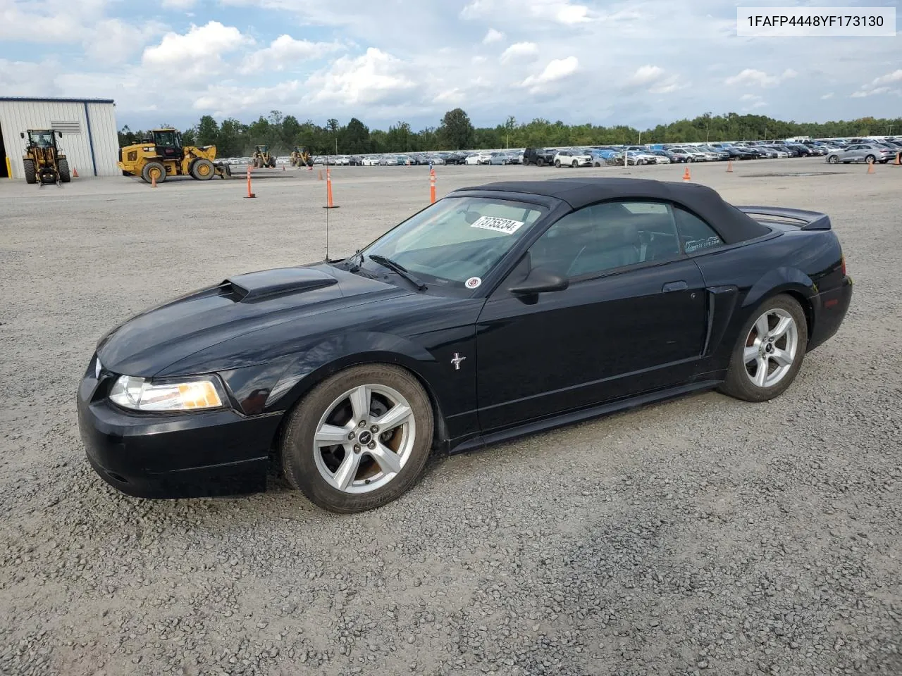 2000 Ford Mustang VIN: 1FAFP4448YF173130 Lot: 73755234