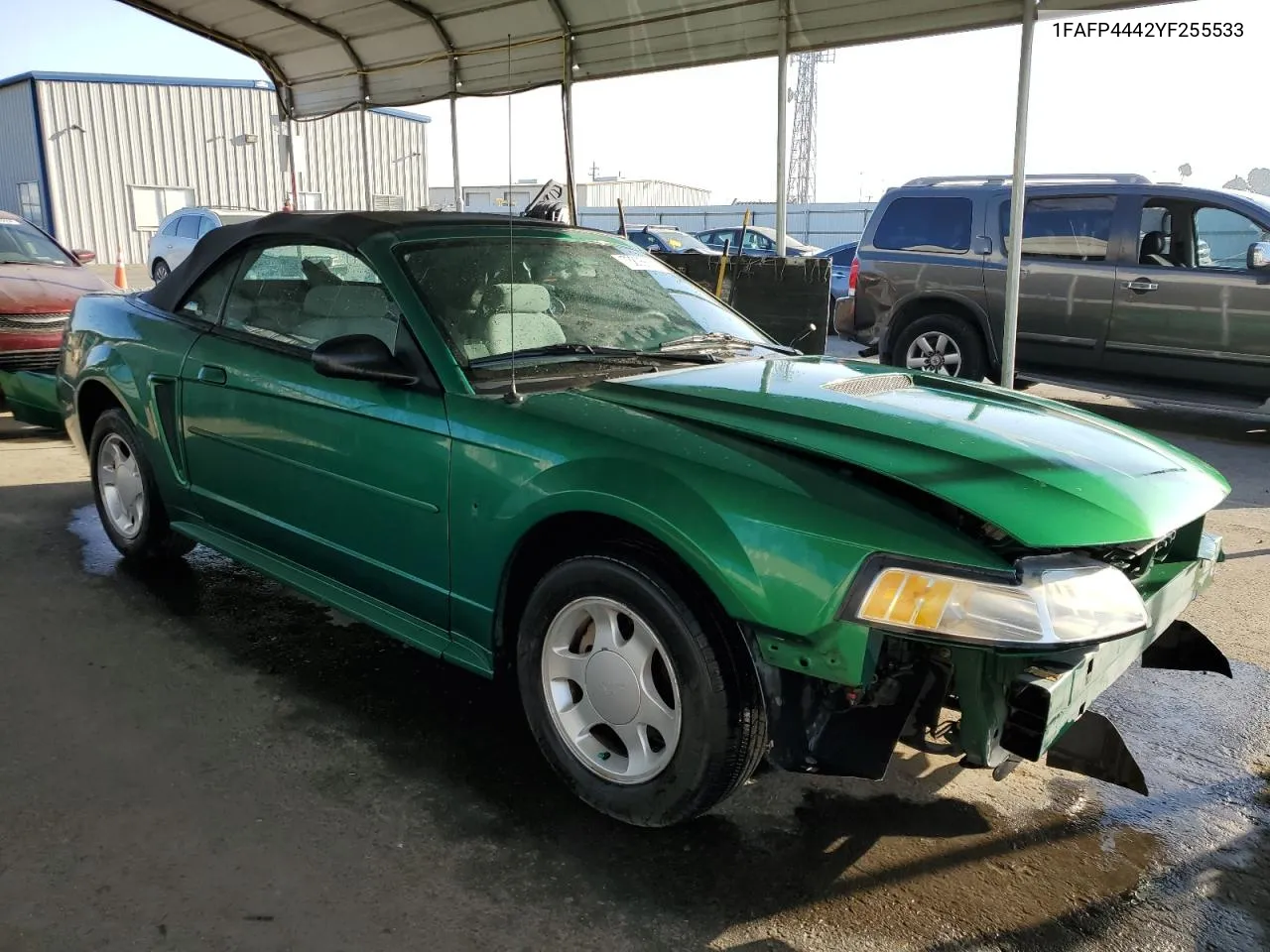 2000 Ford Mustang VIN: 1FAFP4442YF255533 Lot: 73805614