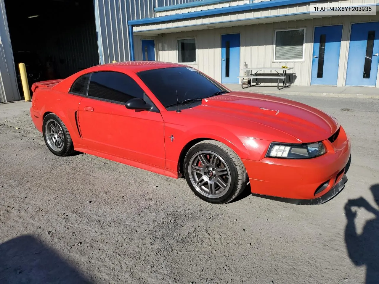 2000 Ford Mustang Gt VIN: 1FAFP42X8YF203935 Lot: 77178084