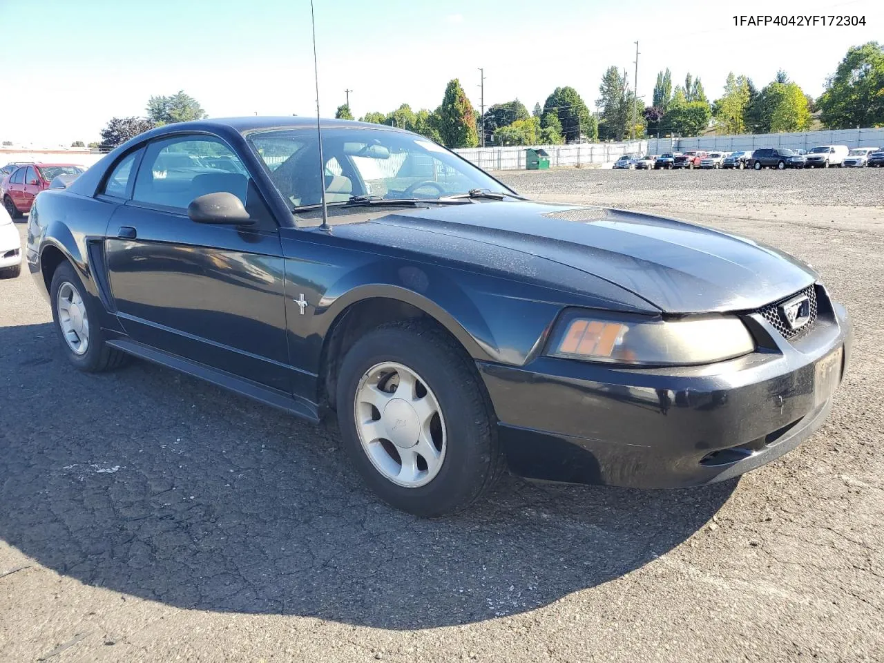 2000 Ford Mustang VIN: 1FAFP4042YF172304 Lot: 78088754