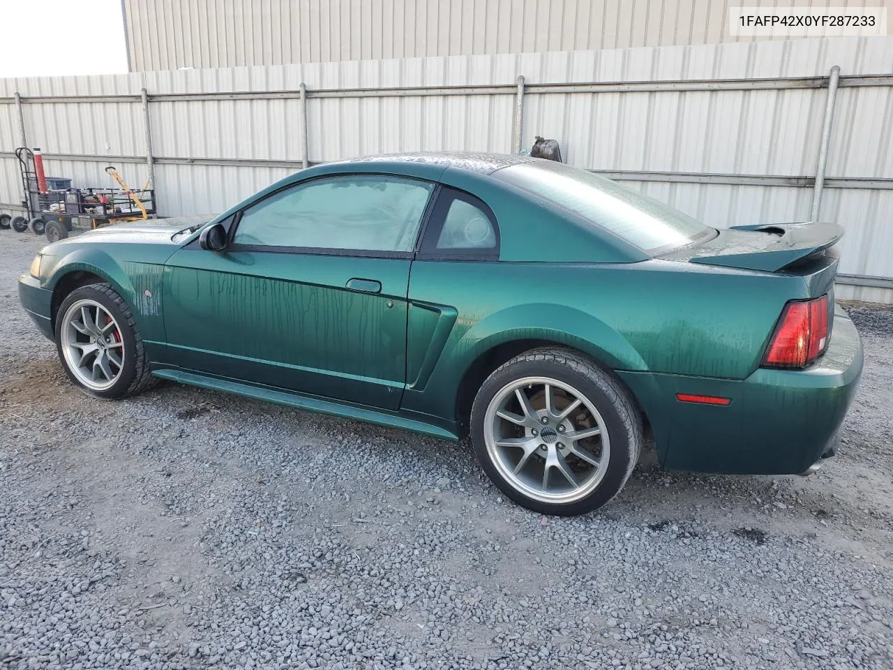 2000 Ford Mustang Gt VIN: 1FAFP42X0YF287233 Lot: 78095934