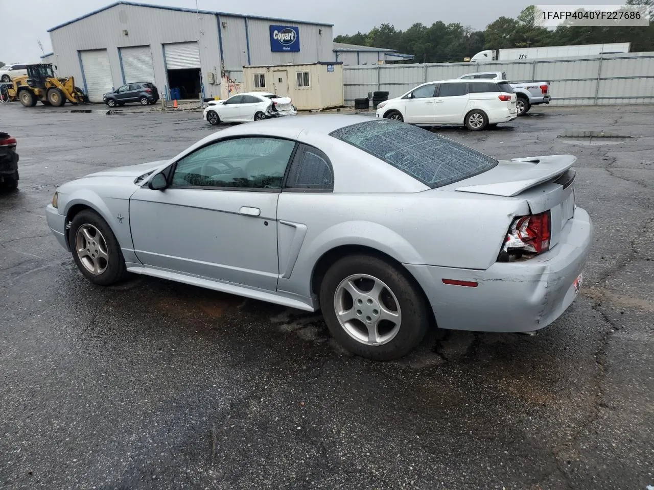 2000 Ford Mustang VIN: 1FAFP4040YF227686 Lot: 79307954