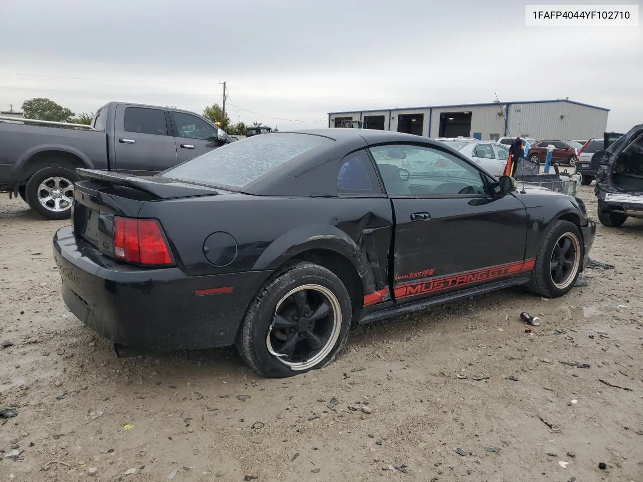 2000 Ford Mustang VIN: 1FAFP4044YF102710 Lot: 79745524