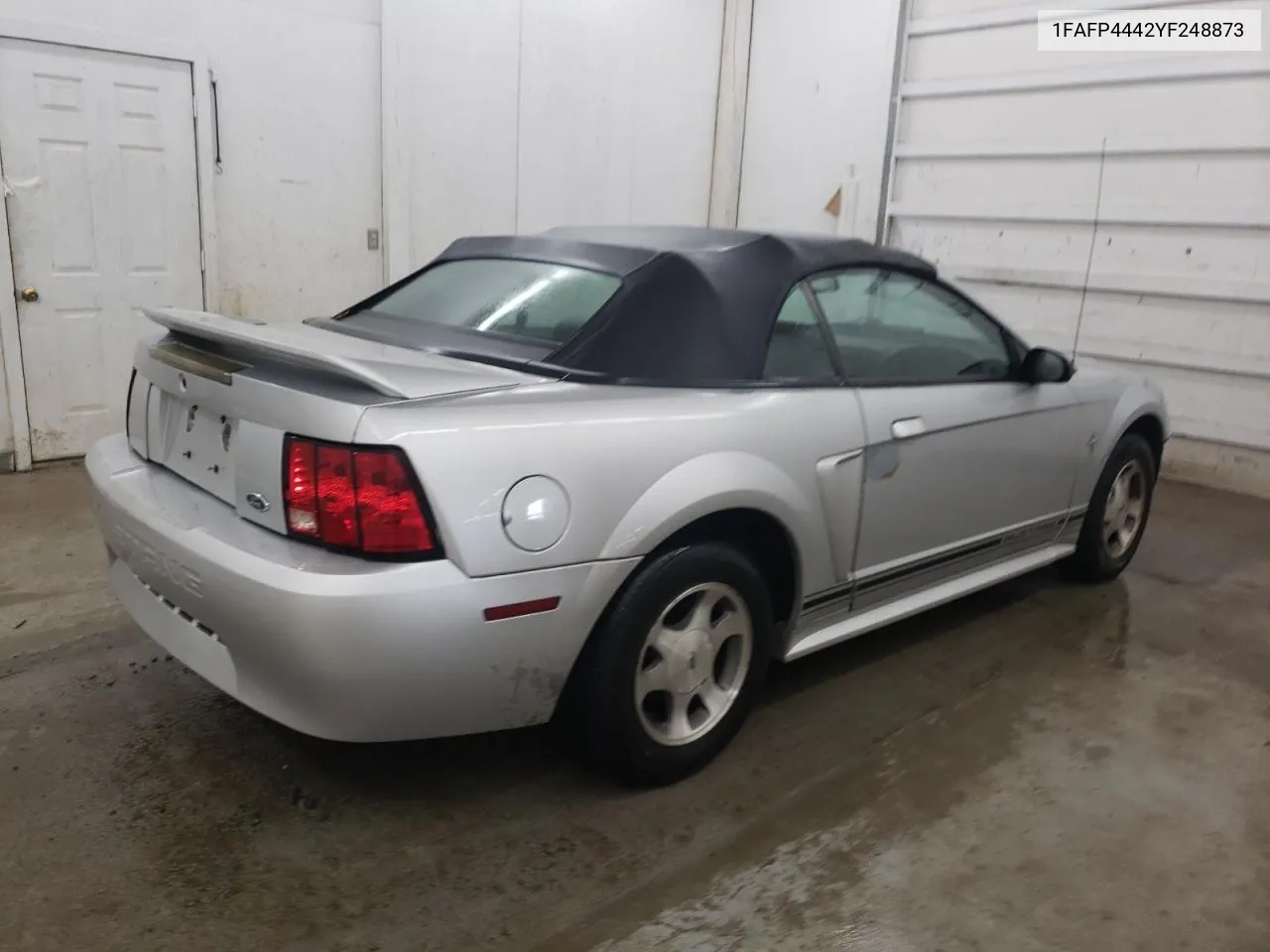 2000 Ford Mustang VIN: 1FAFP4442YF248873 Lot: 80124854