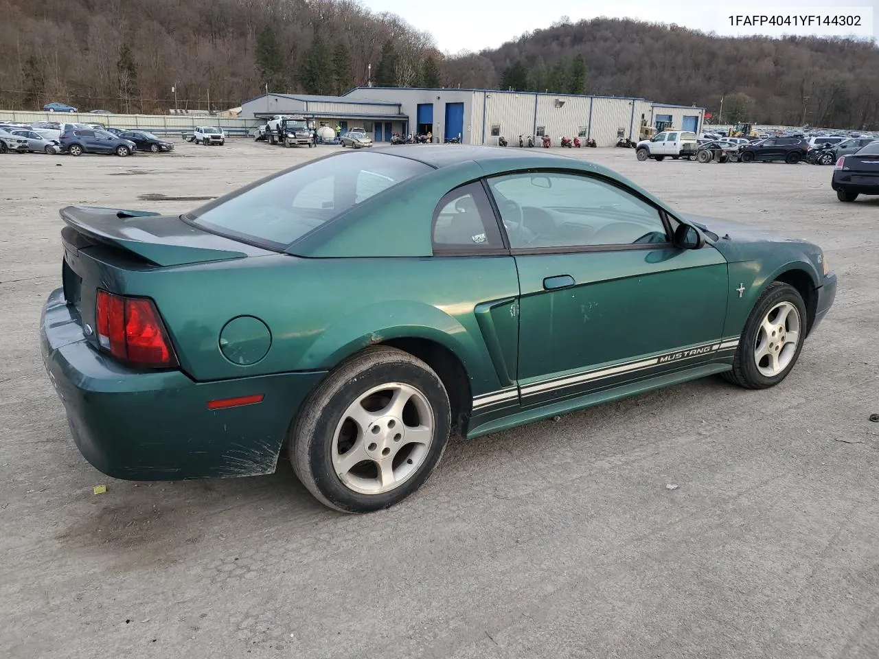 2000 Ford Mustang VIN: 1FAFP4041YF144302 Lot: 80855054