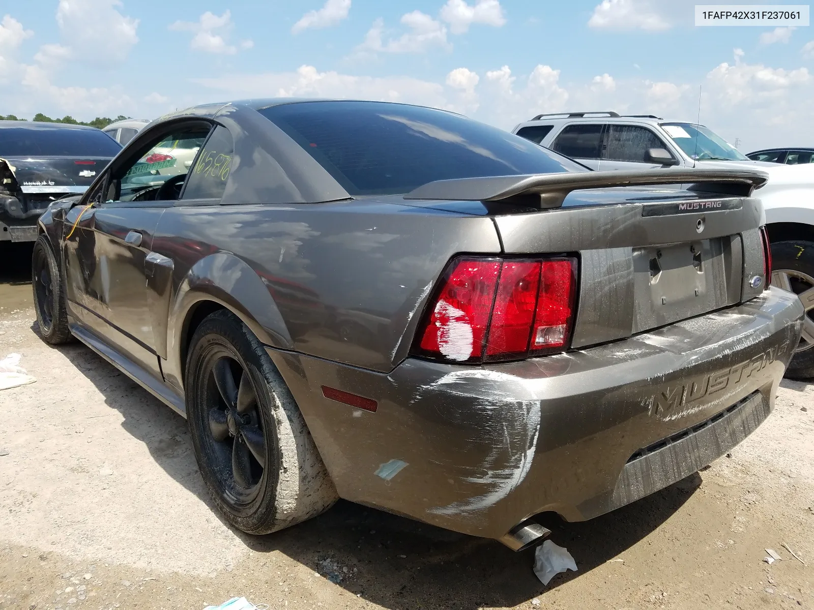 2001 Ford Mustang Gt VIN: 1FAFP42X31F237061 Lot: 46689041