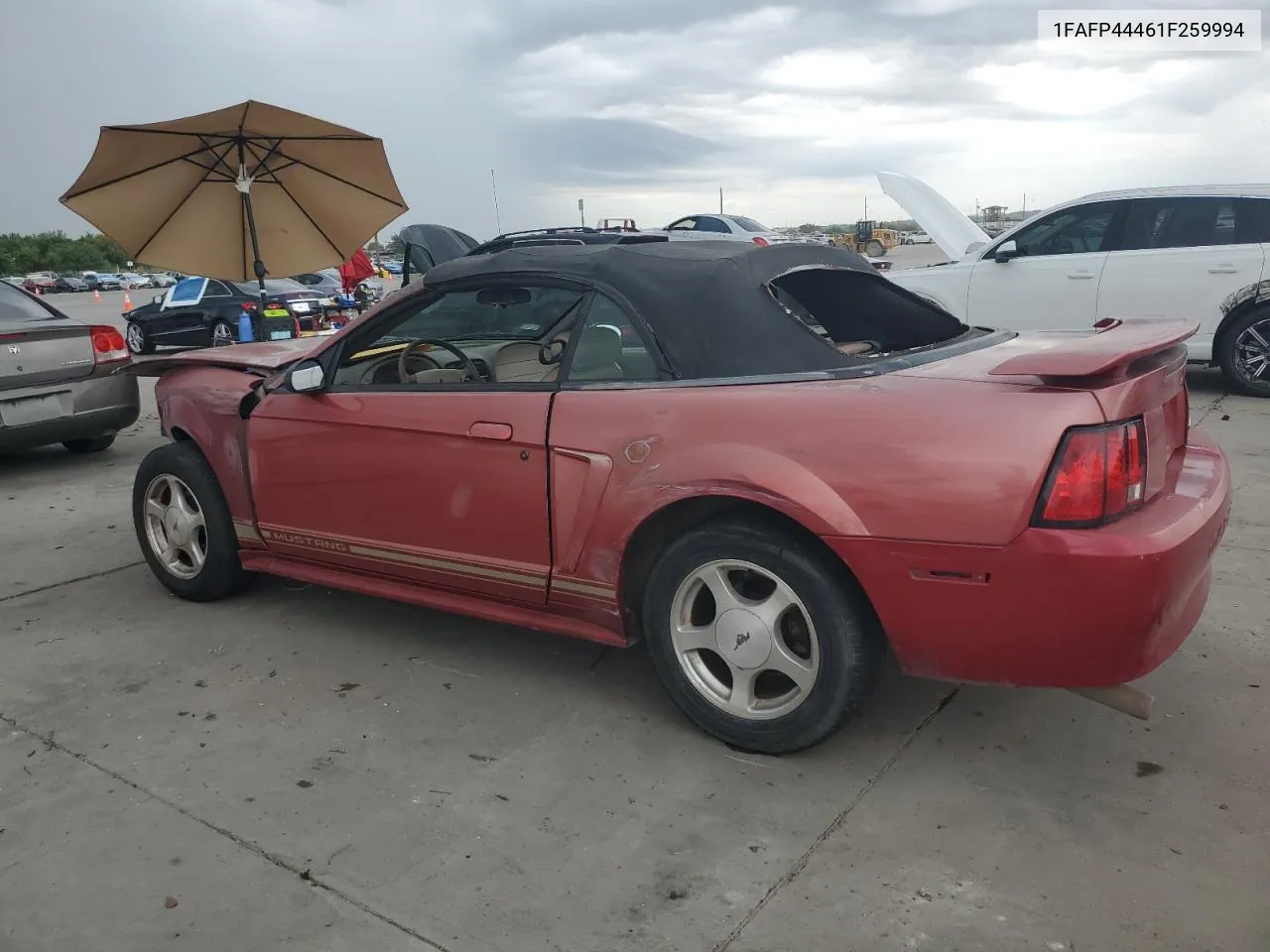 1FAFP44461F259994 2001 Ford Mustang