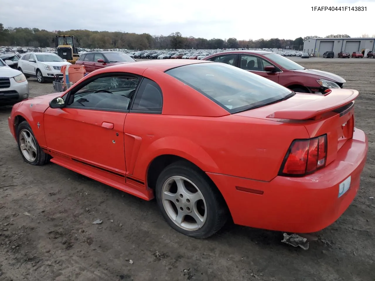 2001 Ford Mustang VIN: 1FAFP40441F143831 Lot: 61983444