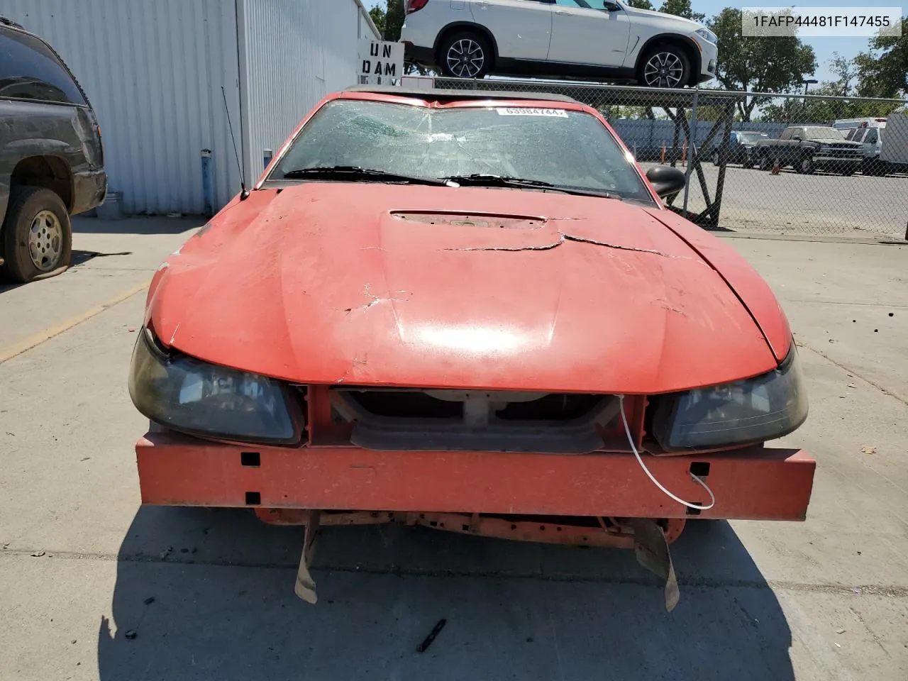 1FAFP44481F147455 2001 Ford Mustang