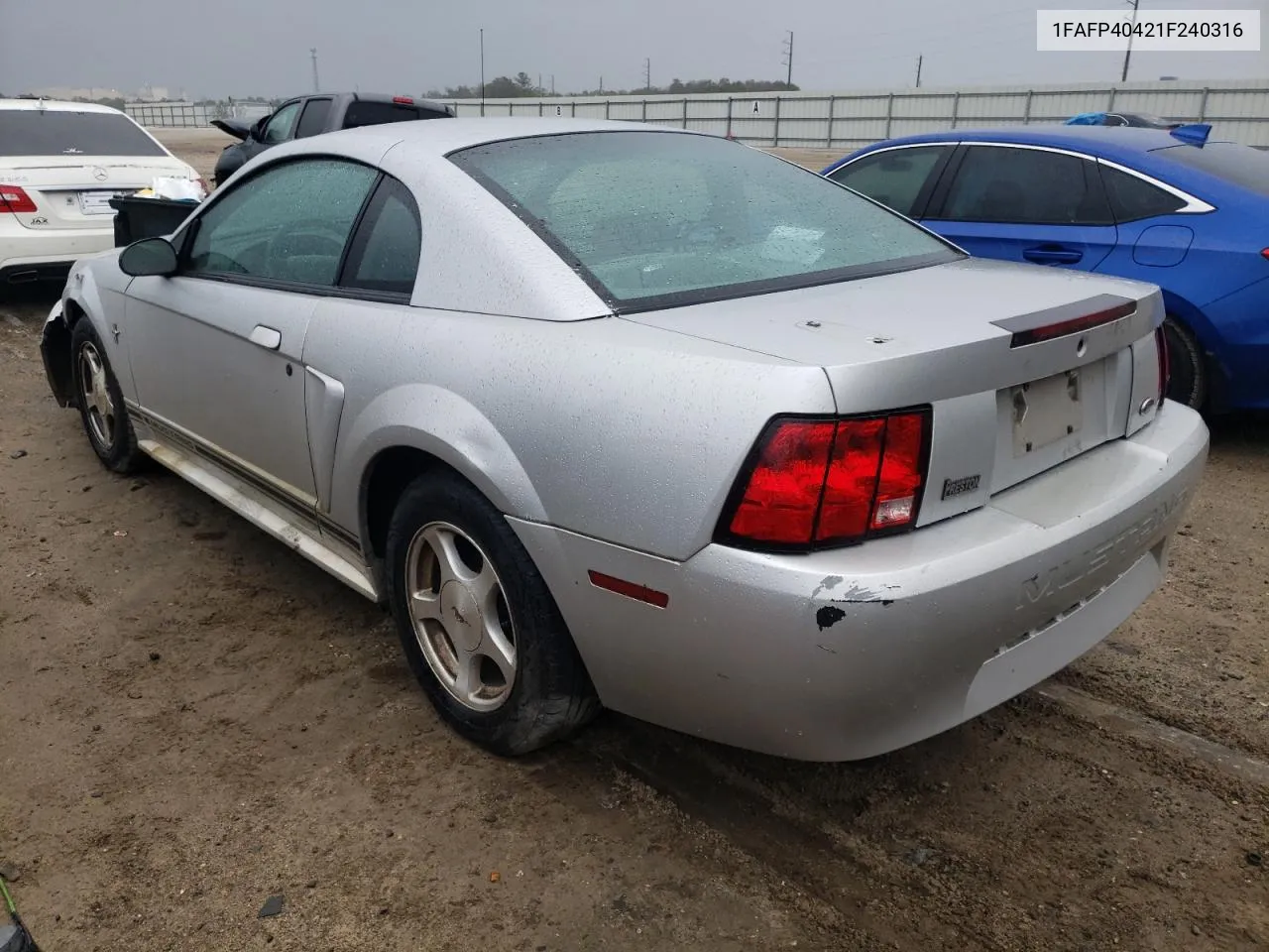 2001 Ford Mustang VIN: 1FAFP40421F240316 Lot: 64676134