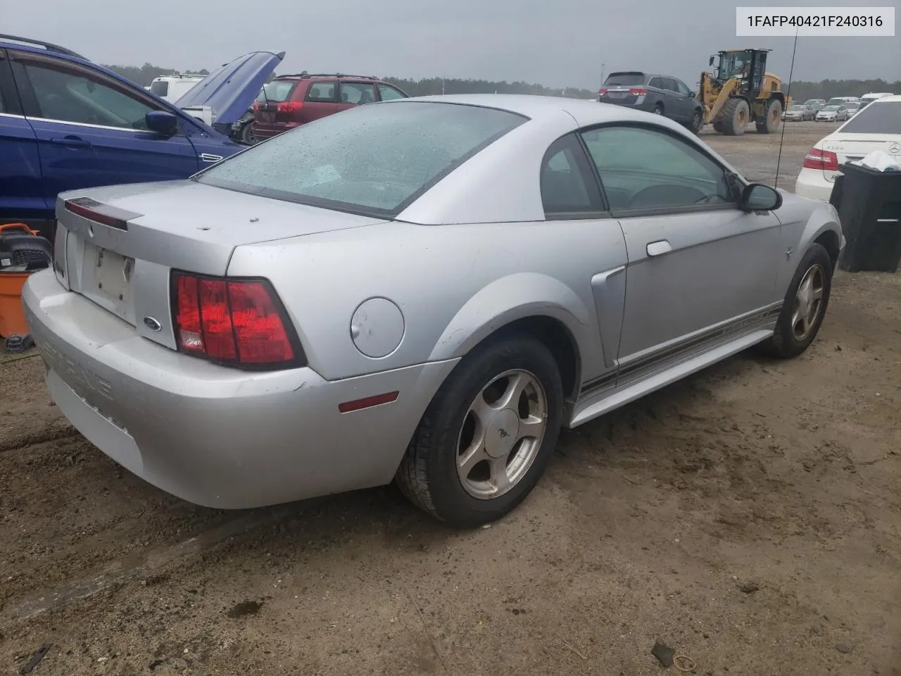 2001 Ford Mustang VIN: 1FAFP40421F240316 Lot: 64676134