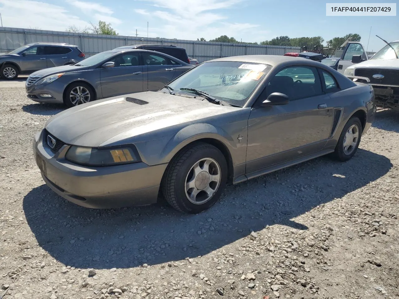 2001 Ford Mustang VIN: 1FAFP40441F207429 Lot: 69868704