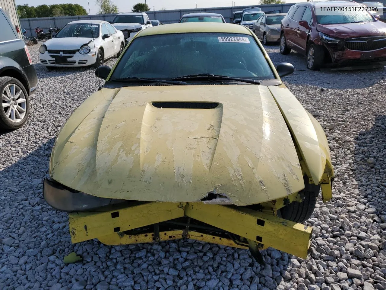 1FAFP40451F227396 2001 Ford Mustang