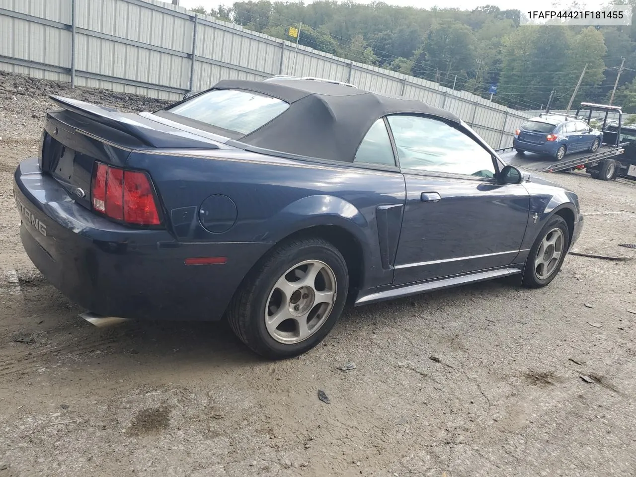 2001 Ford Mustang VIN: 1FAFP44421F181455 Lot: 70586154