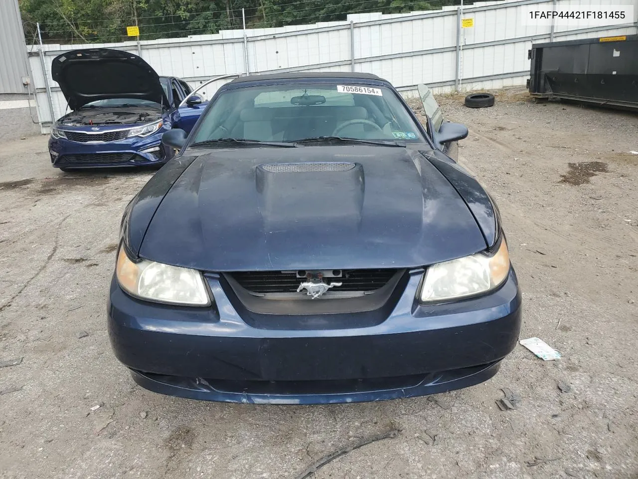 1FAFP44421F181455 2001 Ford Mustang