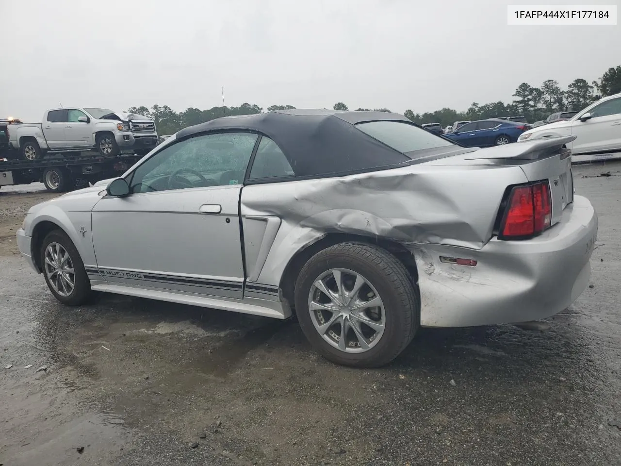 2001 Ford Mustang VIN: 1FAFP444X1F177184 Lot: 71238134