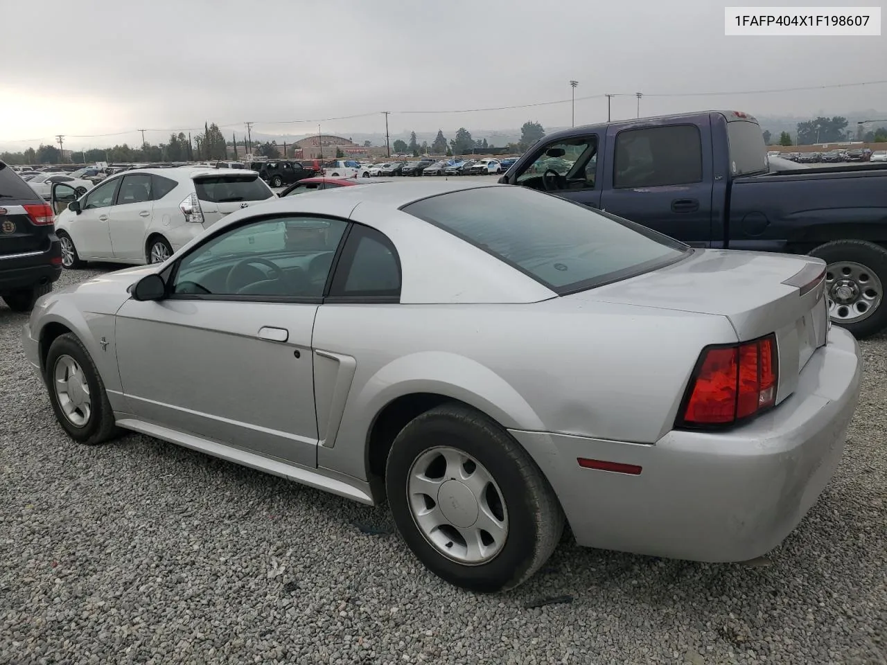 2001 Ford Mustang VIN: 1FAFP404X1F198607 Lot: 71594354