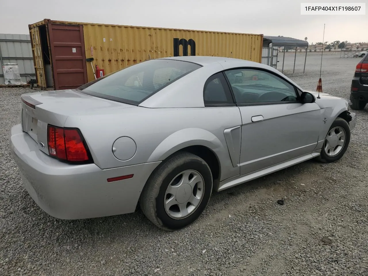 2001 Ford Mustang VIN: 1FAFP404X1F198607 Lot: 71594354