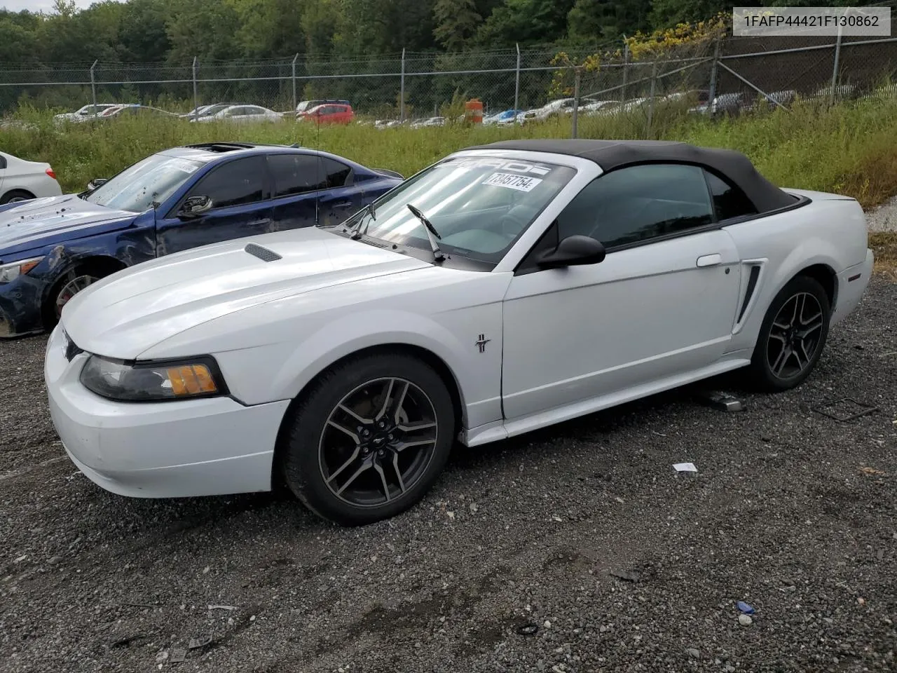 2001 Ford Mustang VIN: 1FAFP44421F130862 Lot: 73457754