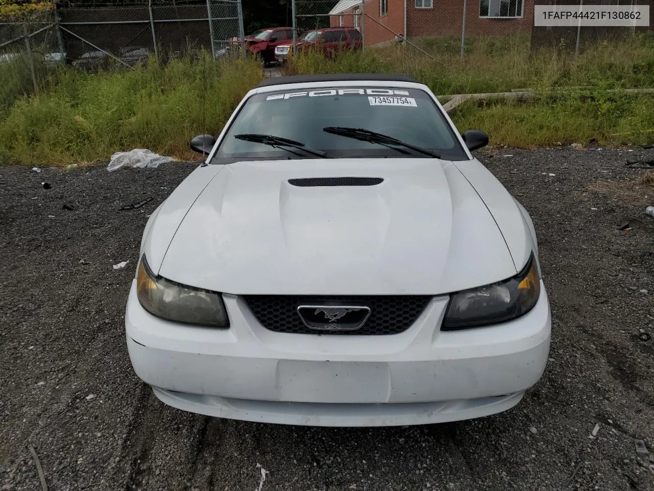 2001 Ford Mustang VIN: 1FAFP44421F130862 Lot: 73457754