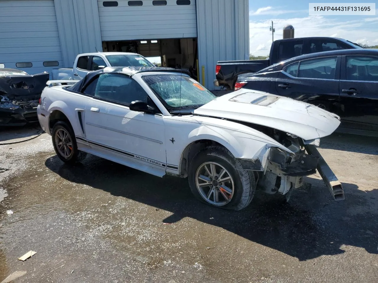 2001 Ford Mustang VIN: 1FAFP44431F131695 Lot: 74357874