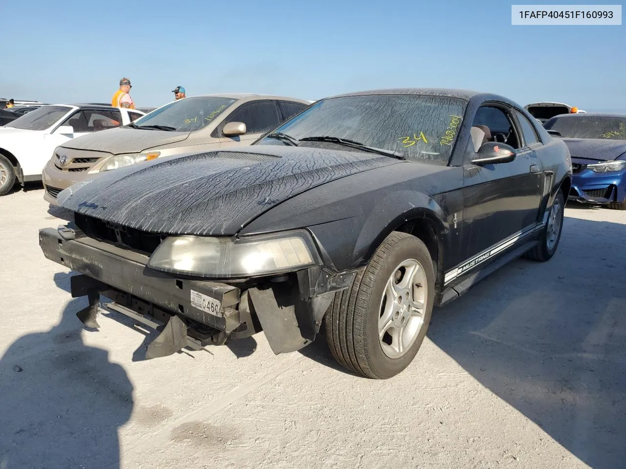 1FAFP40451F160993 2001 Ford Mustang