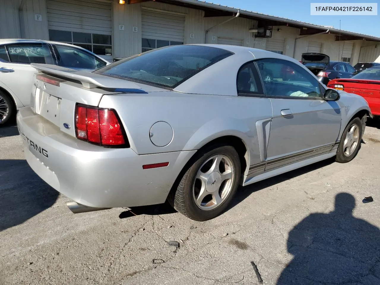 2001 Ford Mustang VIN: 1FAFP40421F226142 Lot: 74702324