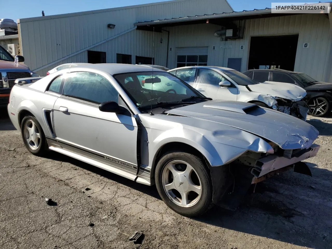 2001 Ford Mustang VIN: 1FAFP40421F226142 Lot: 74702324