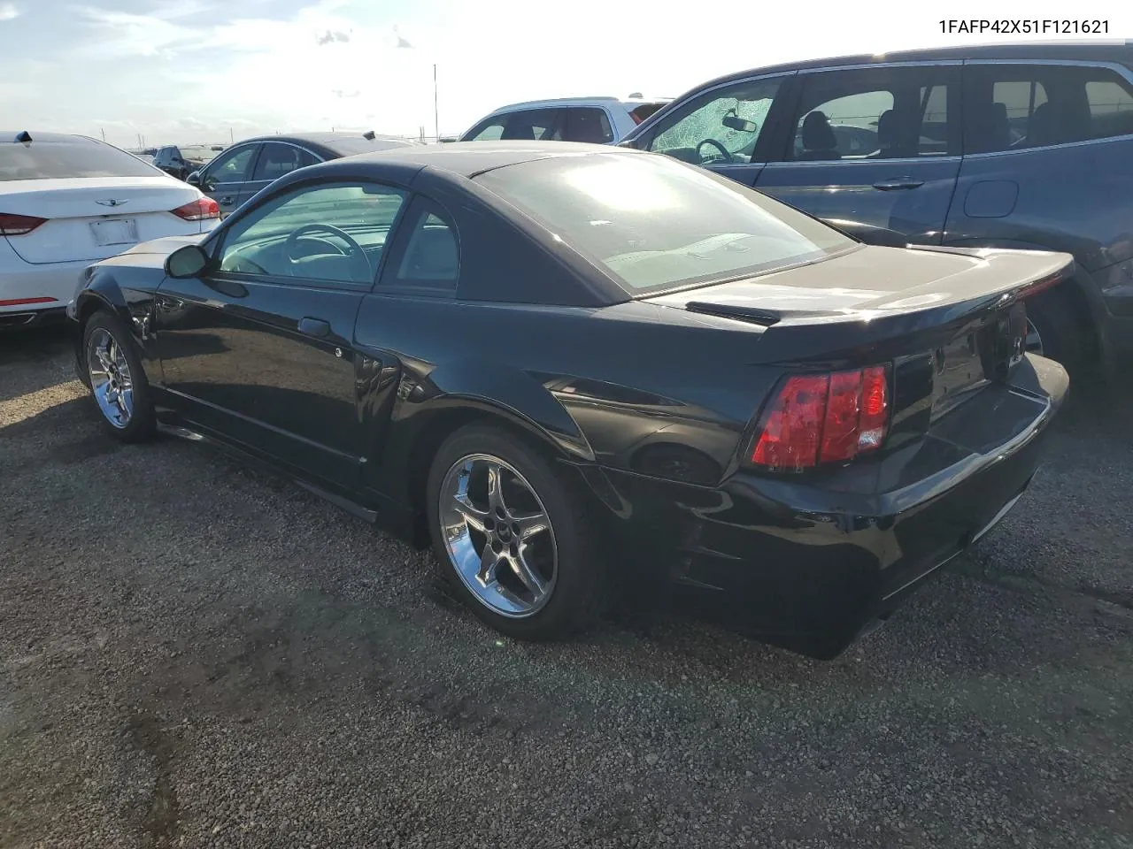 2001 Ford Mustang Gt VIN: 1FAFP42X51F121621 Lot: 75445844