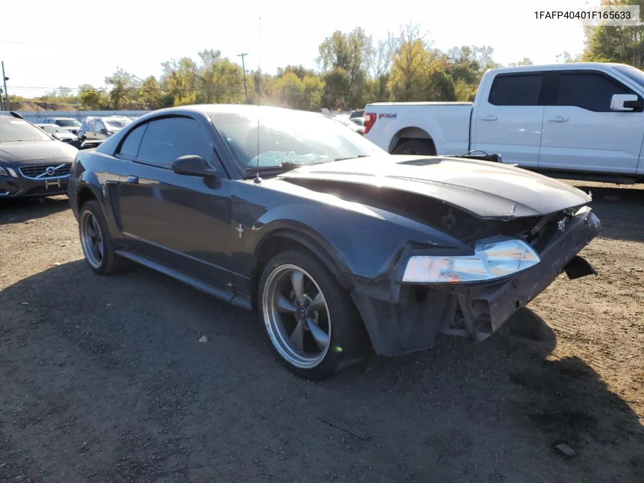 2001 Ford Mustang VIN: 1FAFP40401F165633 Lot: 75740184