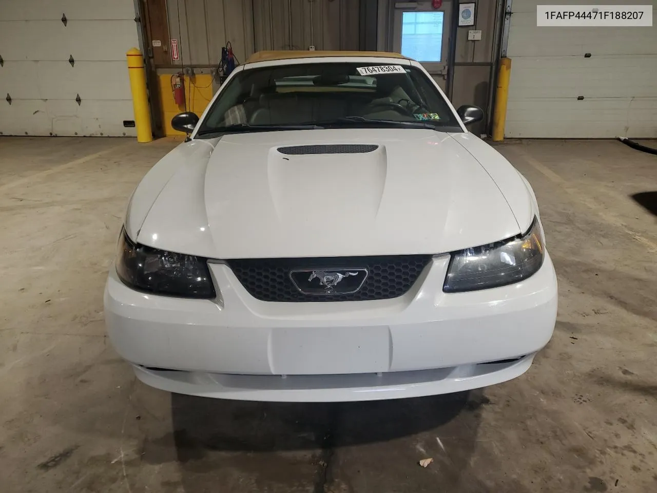 2001 Ford Mustang VIN: 1FAFP44471F188207 Lot: 76478304