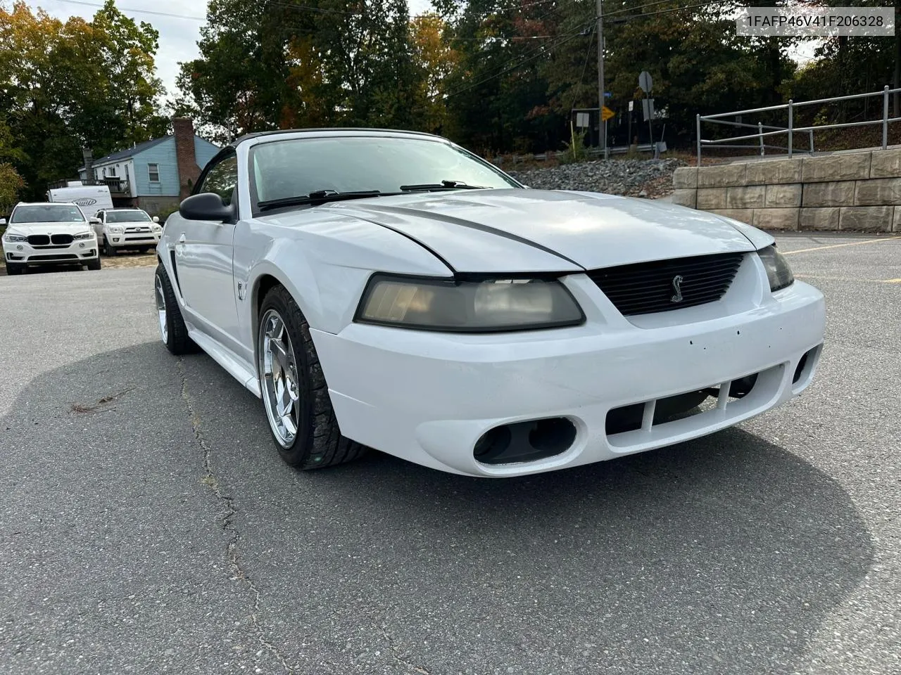 2001 Ford Mustang Cobra Svt VIN: 1FAFP46V41F206328 Lot: 76545774