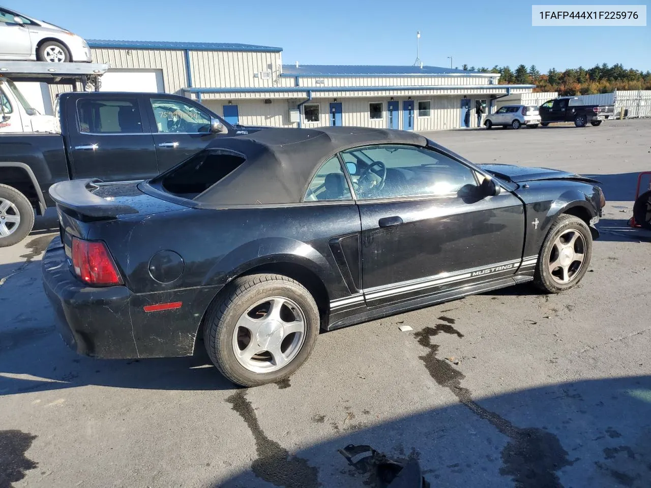 2001 Ford Mustang VIN: 1FAFP444X1F225976 Lot: 76706534