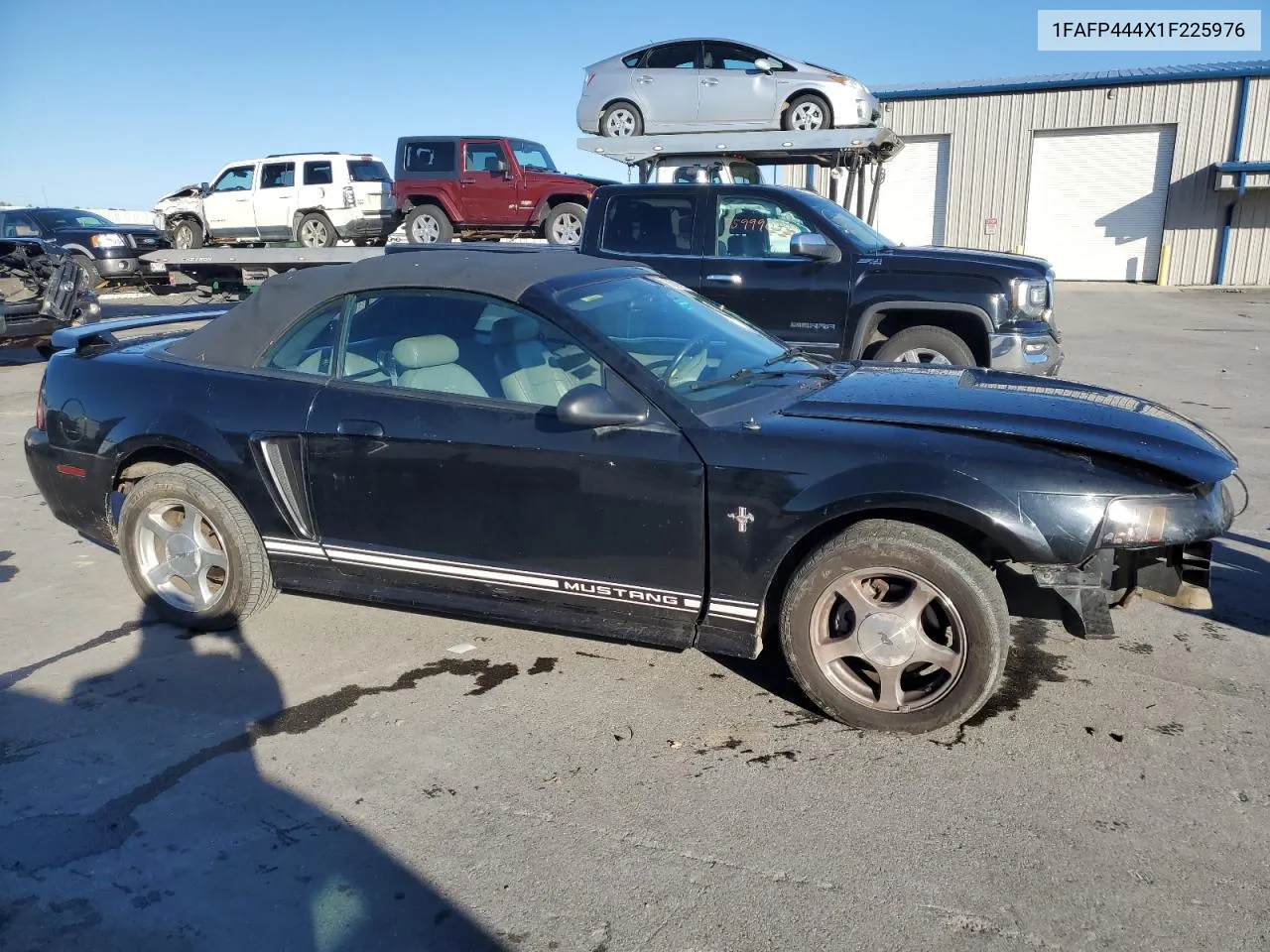 2001 Ford Mustang VIN: 1FAFP444X1F225976 Lot: 76706534