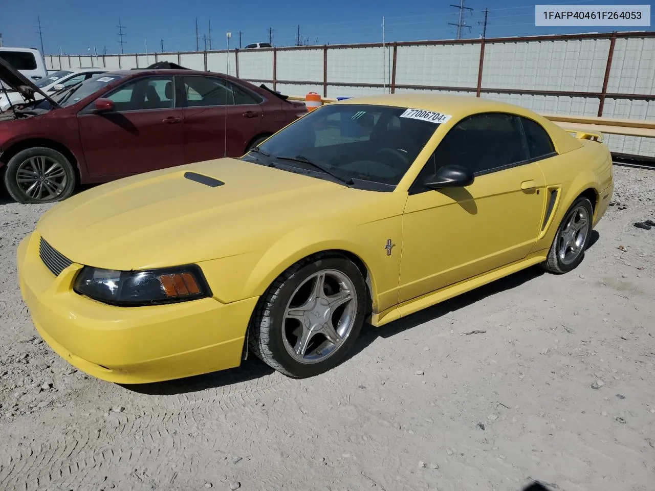 2001 Ford Mustang VIN: 1FAFP40461F264053 Lot: 77006704