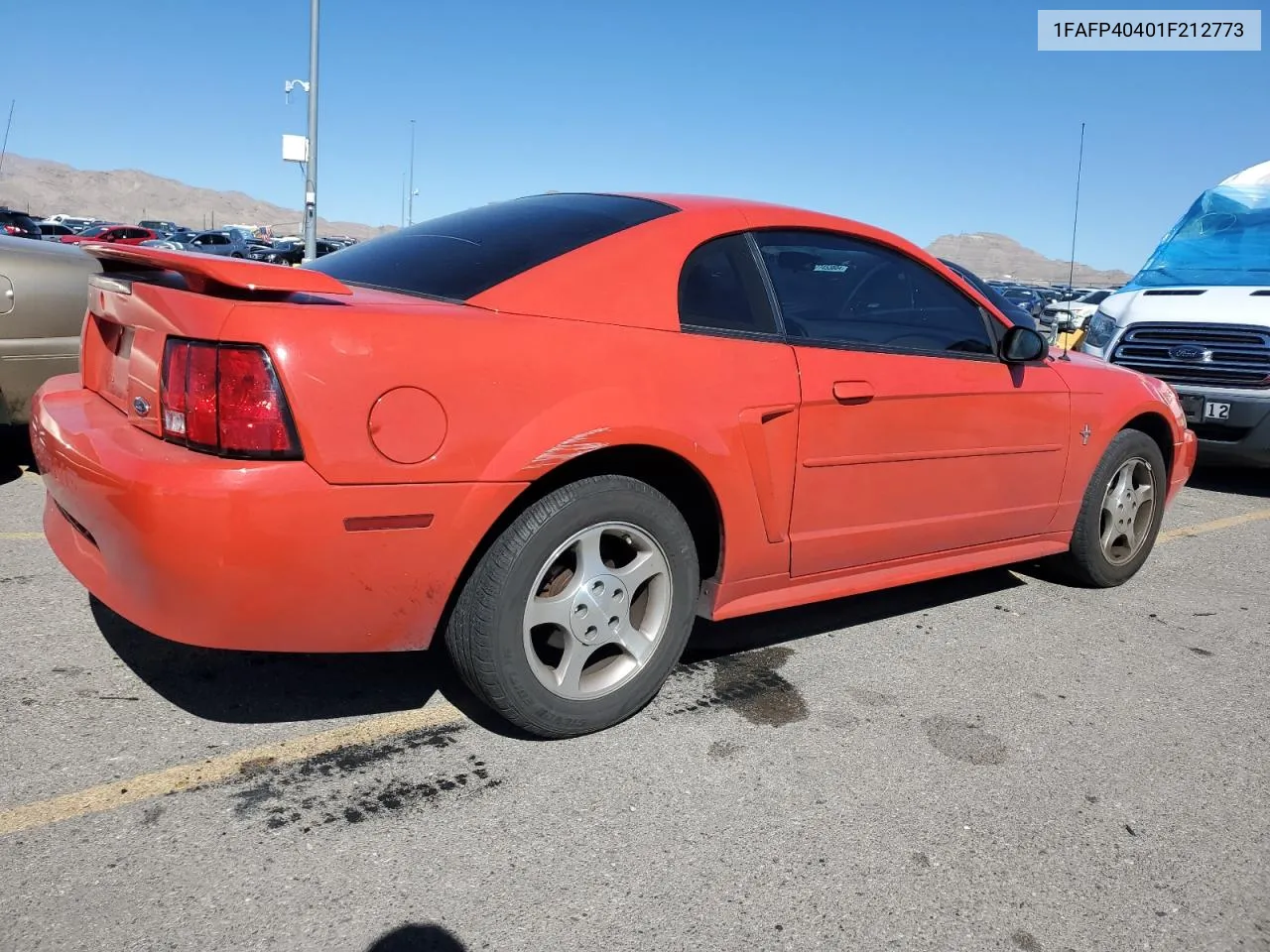 2001 Ford Mustang VIN: 1FAFP40401F212773 Lot: 77548164