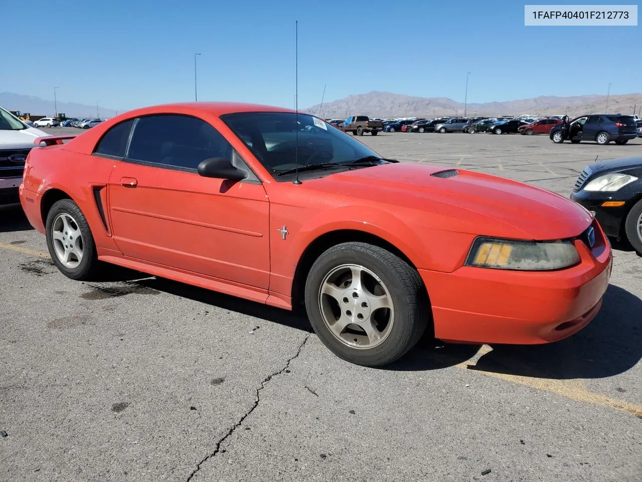 2001 Ford Mustang VIN: 1FAFP40401F212773 Lot: 77548164