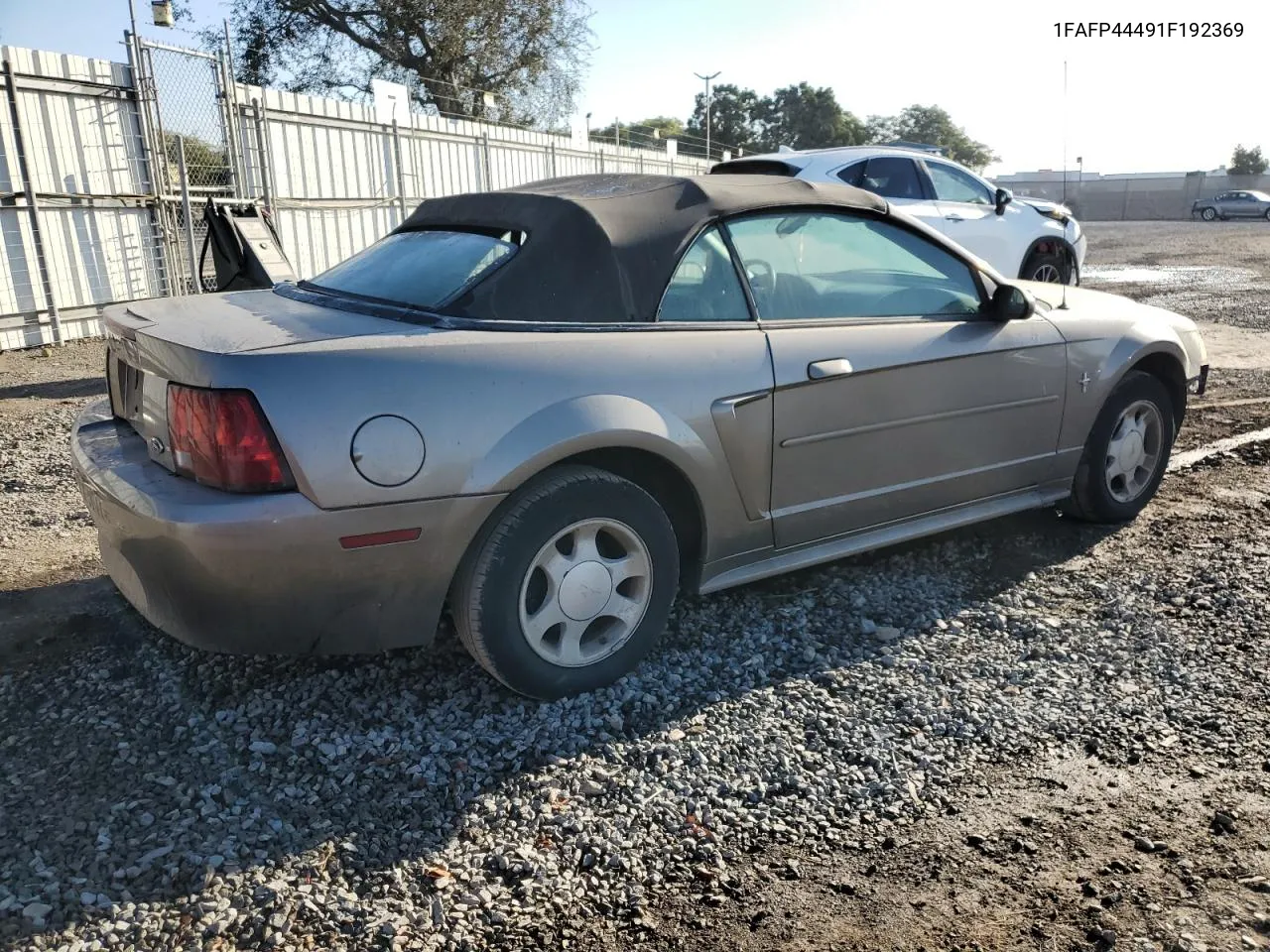 2001 Ford Mustang VIN: 1FAFP44491F192369 Lot: 77693644