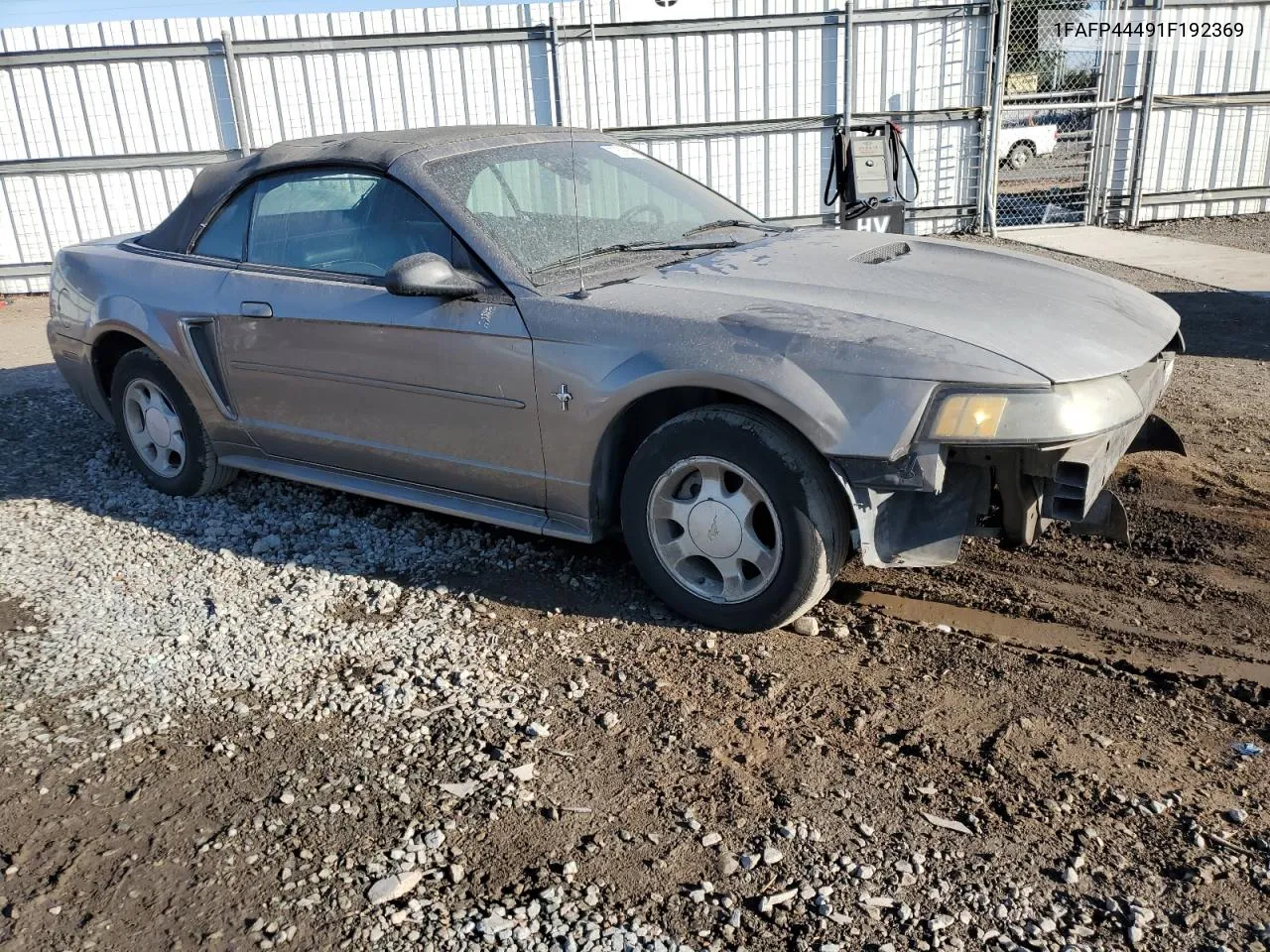 2001 Ford Mustang VIN: 1FAFP44491F192369 Lot: 77693644