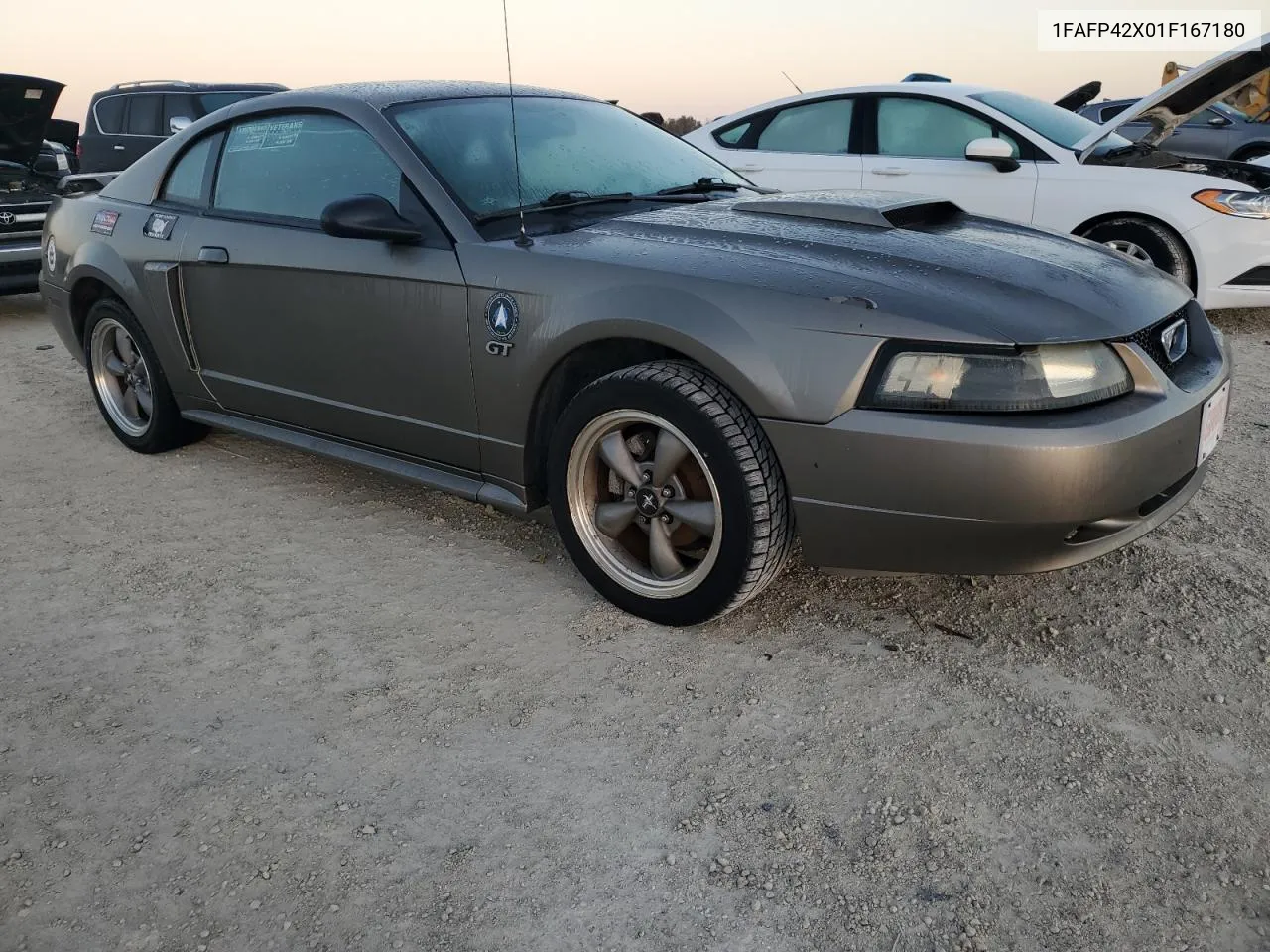 2001 Ford Mustang Gt VIN: 1FAFP42X01F167180 Lot: 79207354