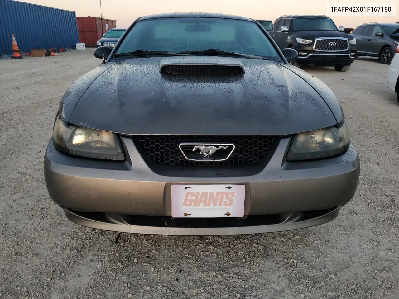 2001 Ford Mustang Gt VIN: 1FAFP42X01F167180 Lot: 79207354