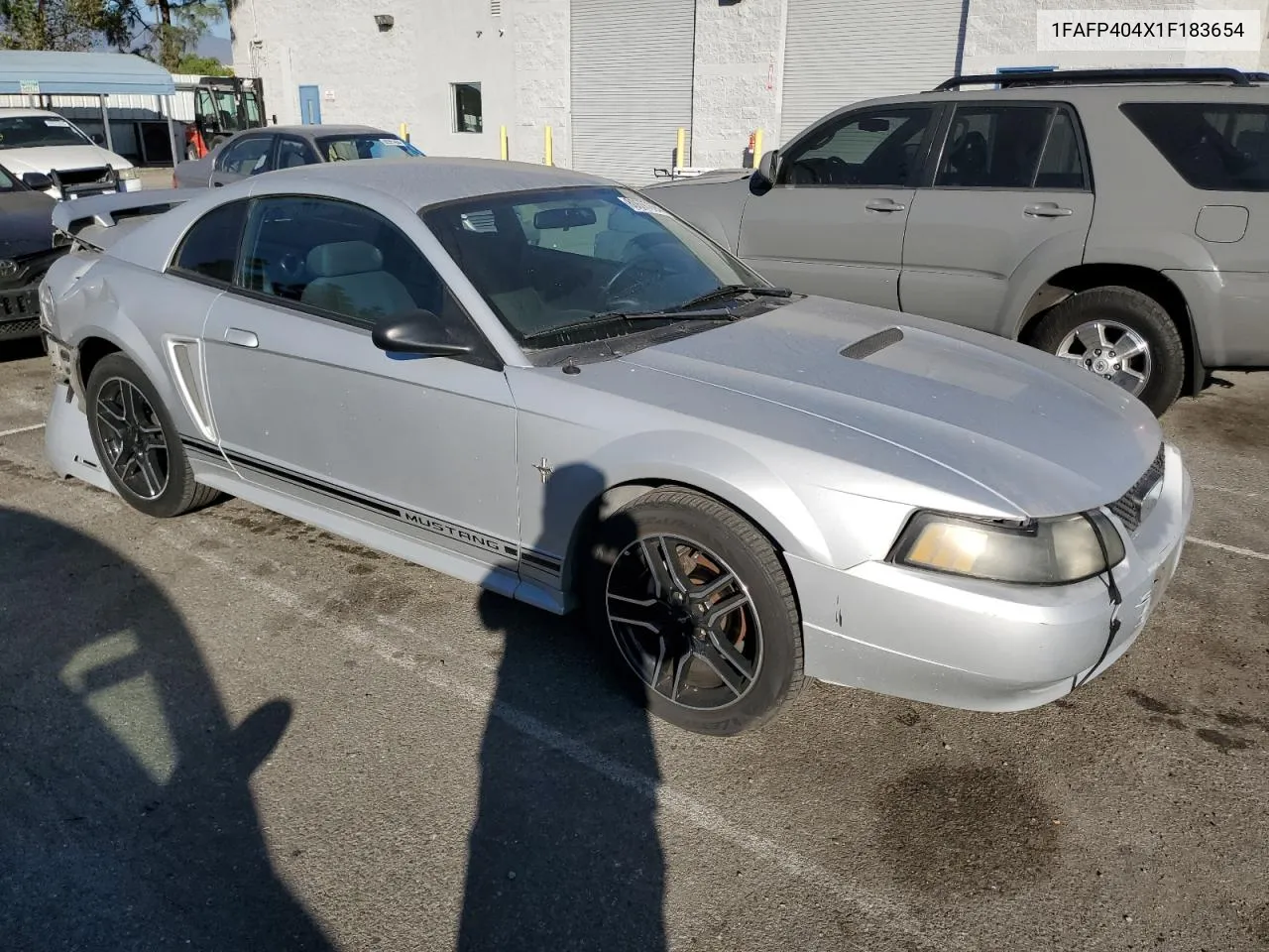 2001 Ford Mustang VIN: 1FAFP404X1F183654 Lot: 80697694